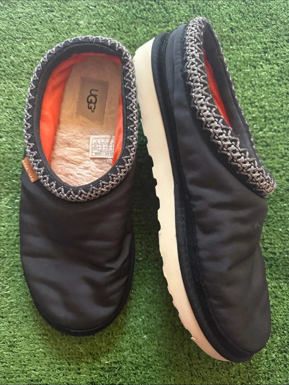 UGG Men's Tasman slippers, featuring a bomber nylon upper